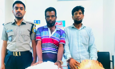 বারহাট্টায় ইউপিসদস্যের বসতঘরে মিলল গাঁজা, গ্রেপ্তার ২