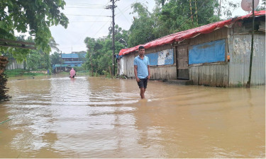 হালদা-ধুরুংয়ে পানি বাড়ছে, নিম্নাঞ্চল প্লাবিত