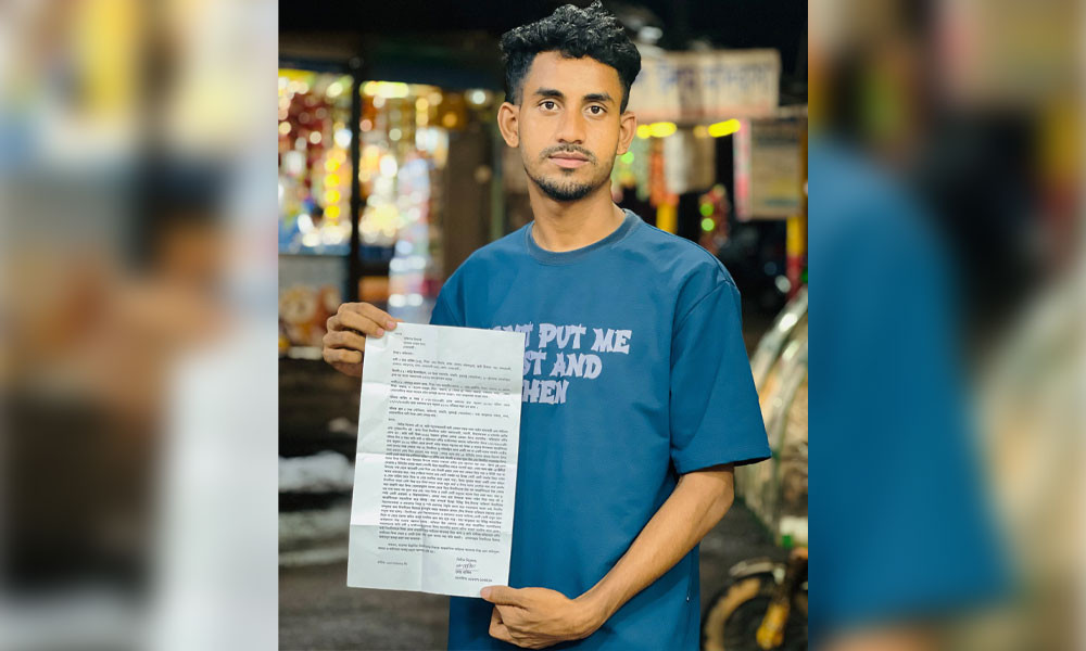 ফিফা সভাপতি ও রেফারির বিরুদ্ধে অভিযোগ নিয়ে থানায় নোয়াখালীর তরুণ, ক্ষতিপূরণ দাবি