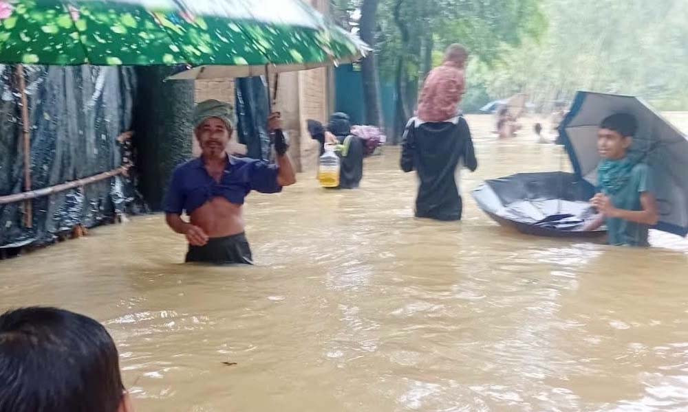 চকরিয়ায় বানের পানিতে পড়ে আড়াই বছরের শিশুর মৃত্যু