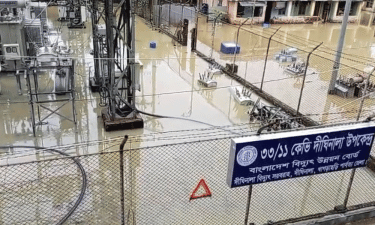 বন্যায় তলিয়ে গেছে দীঘিনালা বিদ্যুৎ উপকেন্দ্র, অন্ধকারে সাজেক