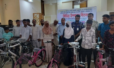 মহেশপুরে এডিপি প্রকল্পের উপকরণ পেল ৬০ পরিবার