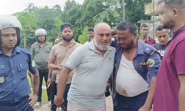বরিশালে আসামির মৃত্যুর গুজবে থানায় হামলা, আহত ১০ পুলিশ সদস্য