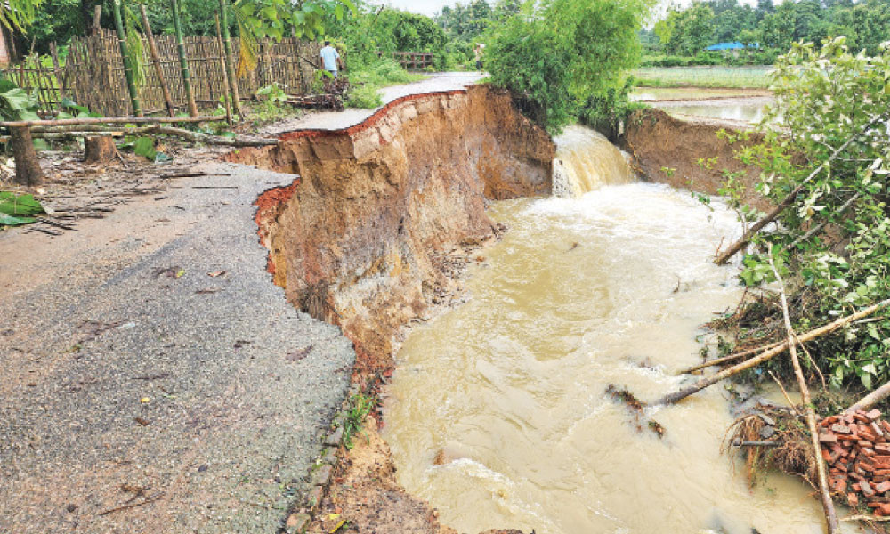 পাঁচ দিনের প্রবল বর্ষণ