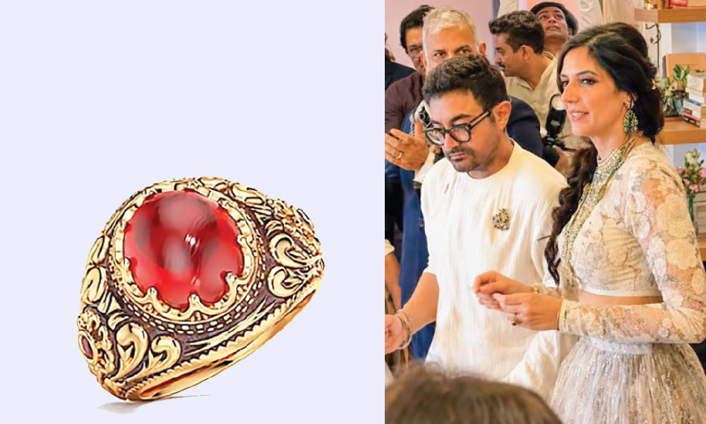 গৌরীকে বিরল রুবির আংটি দিলেন আমির