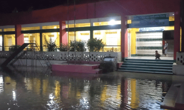 খোয়াই নদীর বাঁধ ভেঙে হবিগঞ্জে ১০ গ্রাম প্লাবিত