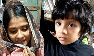 মেয়েকে নিয়ে সুগন্ধা নদীতে ঝাঁপ দিলেন মা
