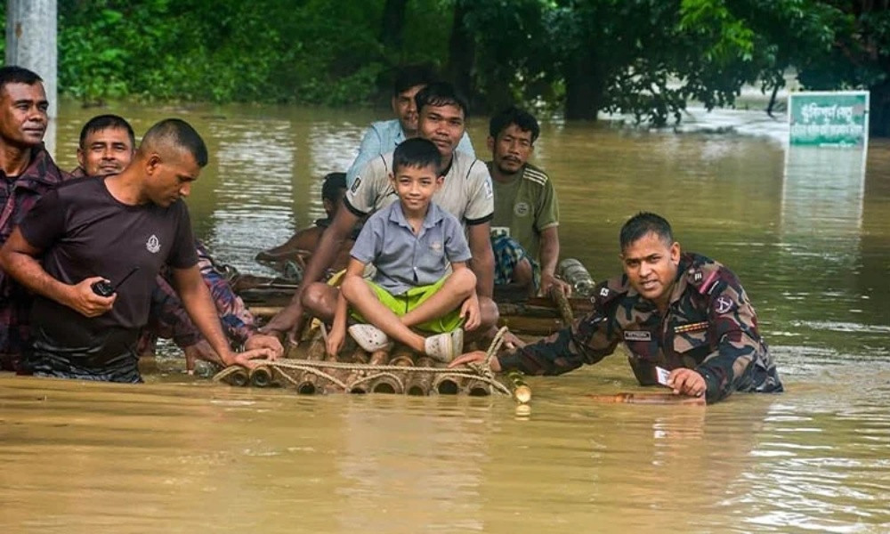 চট্টগ্রাম, কক্সবাজার, সিলেটসহ বন্যাকবলিত ১১ জেলায় বিজিবি মোতায়েন