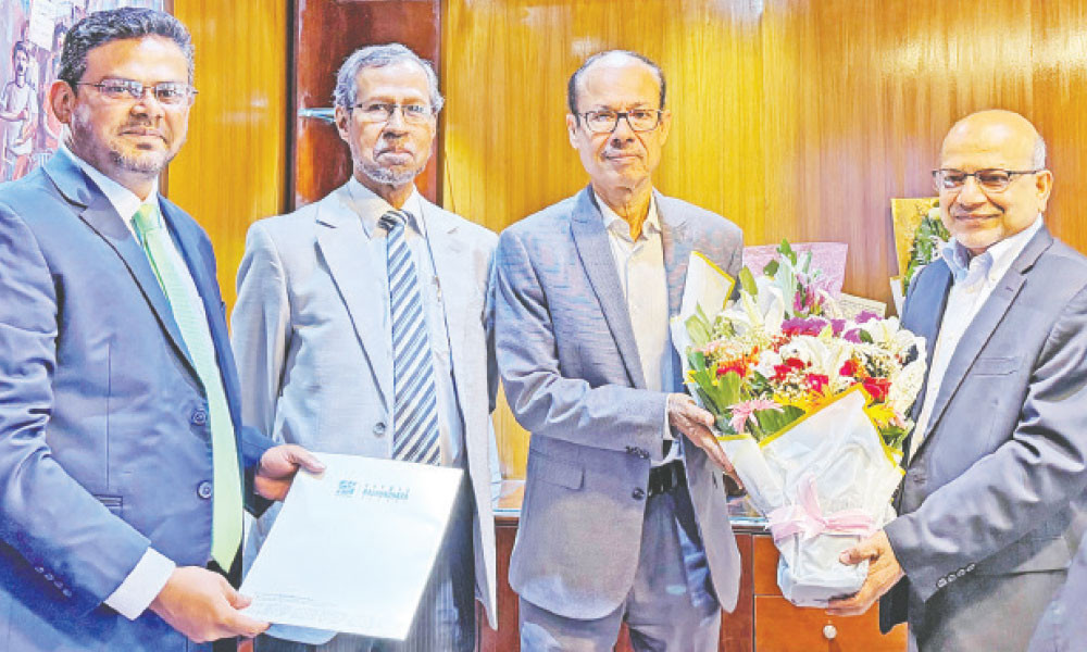 বিএসইসি নবনিযুক্ত চেয়ারম্যান মাসুদ খানকে অভিনন্দন ও শুভেচ্ছা জানিয়েছেন সাফওয়ান বসুন্ধরা গ্লোবালের চেয়ারম্যান সাফওয়ান সোবহান