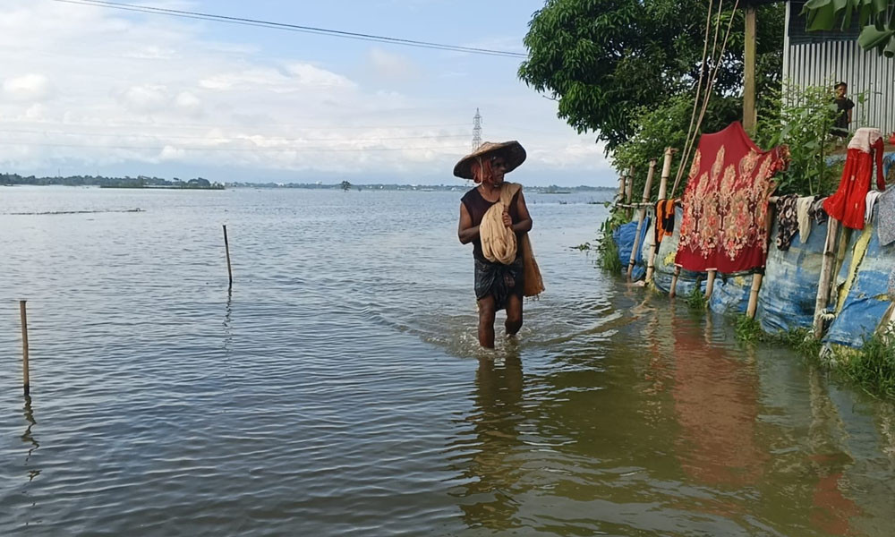 সুরমা-কুশিয়ারায় পানি বিপৎসীমার ওপরে