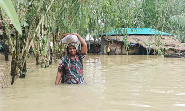 ৯ জেলার বন্যা পরিস্থিতি অবনতির শঙ্কা, উন্নতি হচ্ছে চট্টগ্রামে