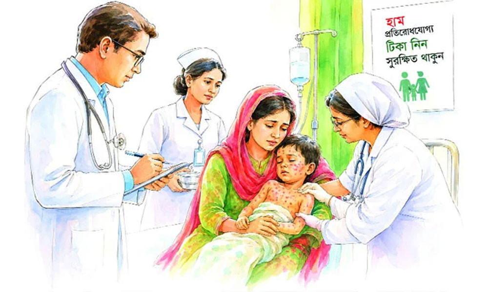 থামছেই না হামে মৃত্যু