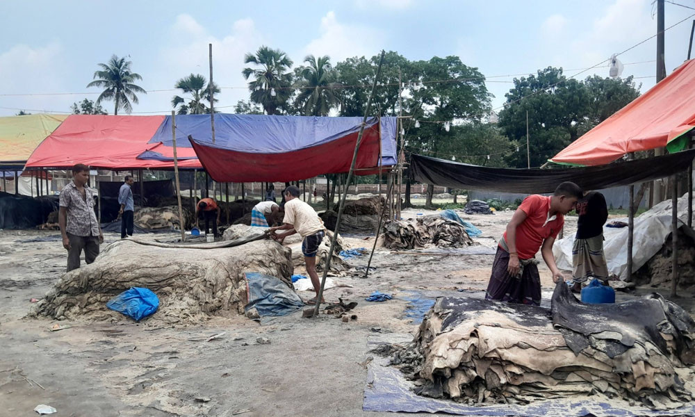 পূঁজি হারানোর ভয় চামড়া ব্যবসায়ীদের