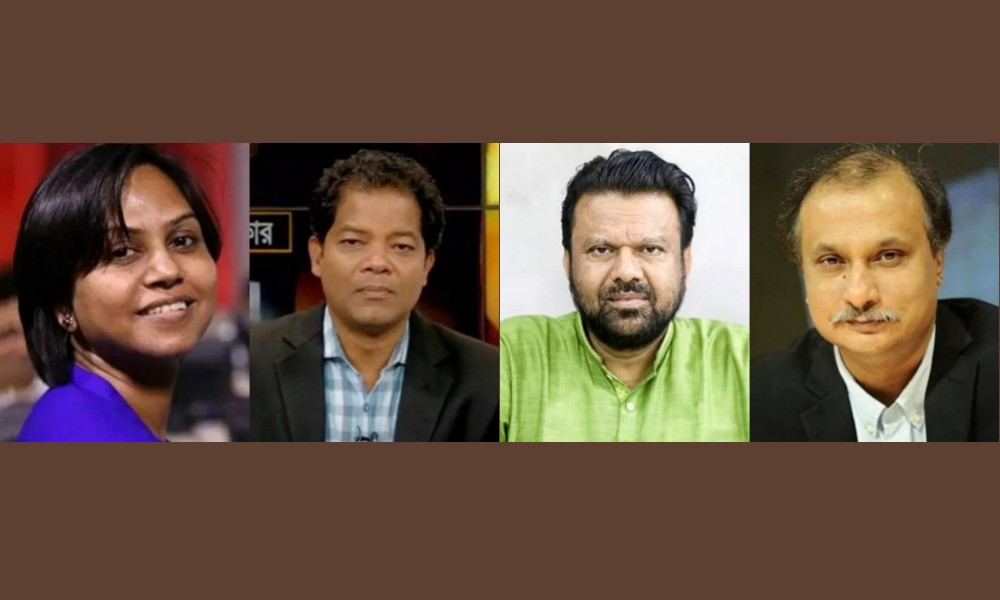 চার সাংবাদিকের মুক্তি চাইল ৫ আন্তর্জাতিক সংস্থা