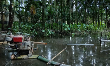 ভূরুঙ্গামারীতে অবৈধভাবে বালু উত্তোলনের দায়ে জরিমানা
