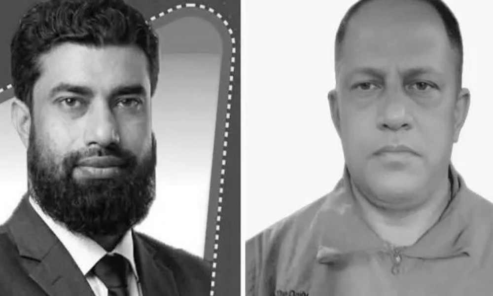 উত্তরায় খেলা দেখে ফেরার পথে বাসচাপায় ২ সাংবাদিক নিহত