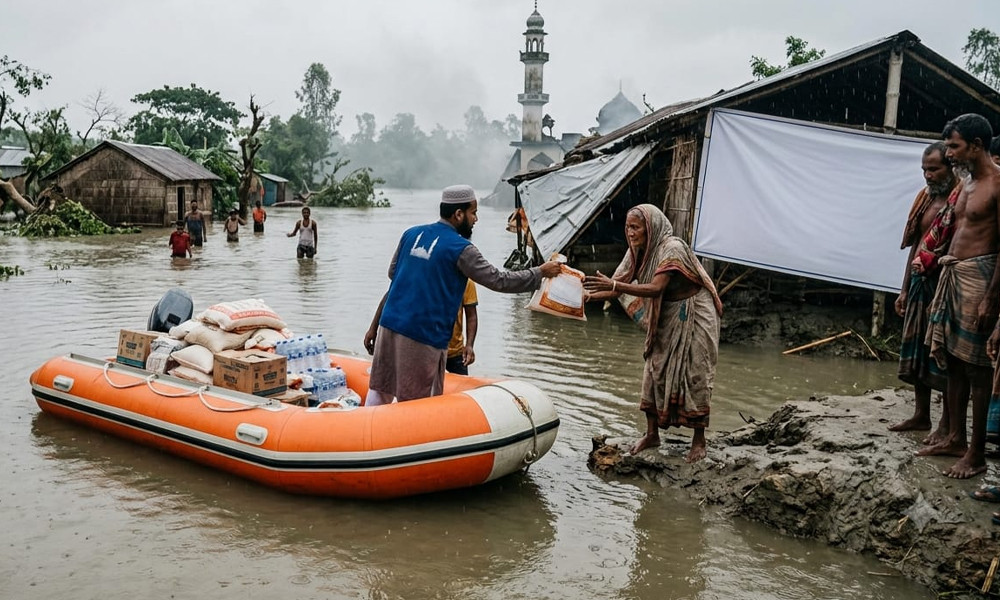এই মুহূর্তে যেভাবে বন্যার্তদের সাহায্য করা জরুরি