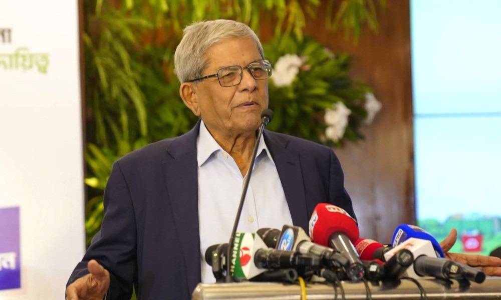 সব ধর্মের মানুষের উন্নয়নেই কাজ করছে সরকার : মির্জা ফখরুল