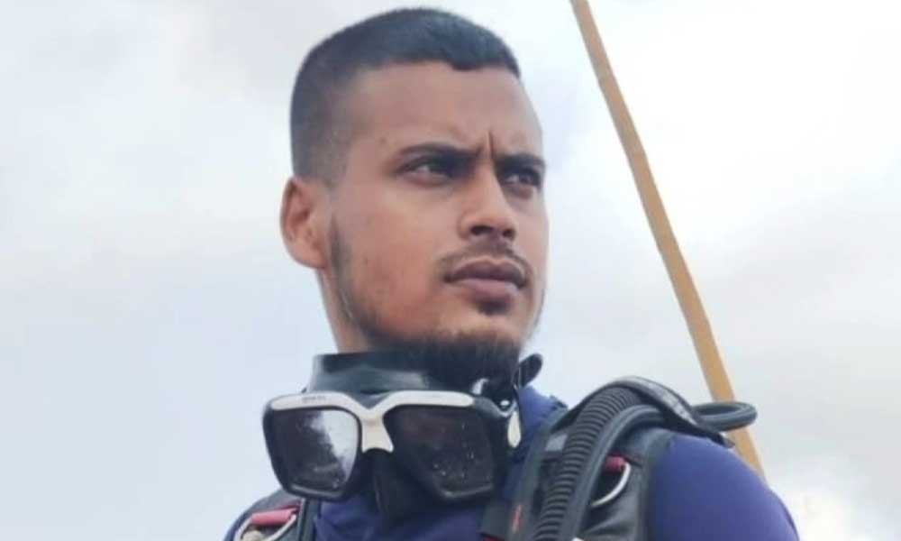 শীতলক্ষ্যায় পড়ে নিখোঁজ রাষ্ট্রীয় পদকপ্রাপ্ত ডুবুরি