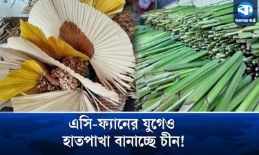 চীনের এক গ্রামে হাতপাখা বিক্রিতেই বছরে আয় ৫৪ কোটি টাকা