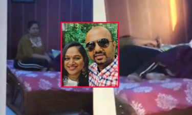 স্বামীর নিথর দেহ ও রক্তাক্ত সন্তান, পাশে শুয়ে ফোনে ব্যস্ত স্ত্রী