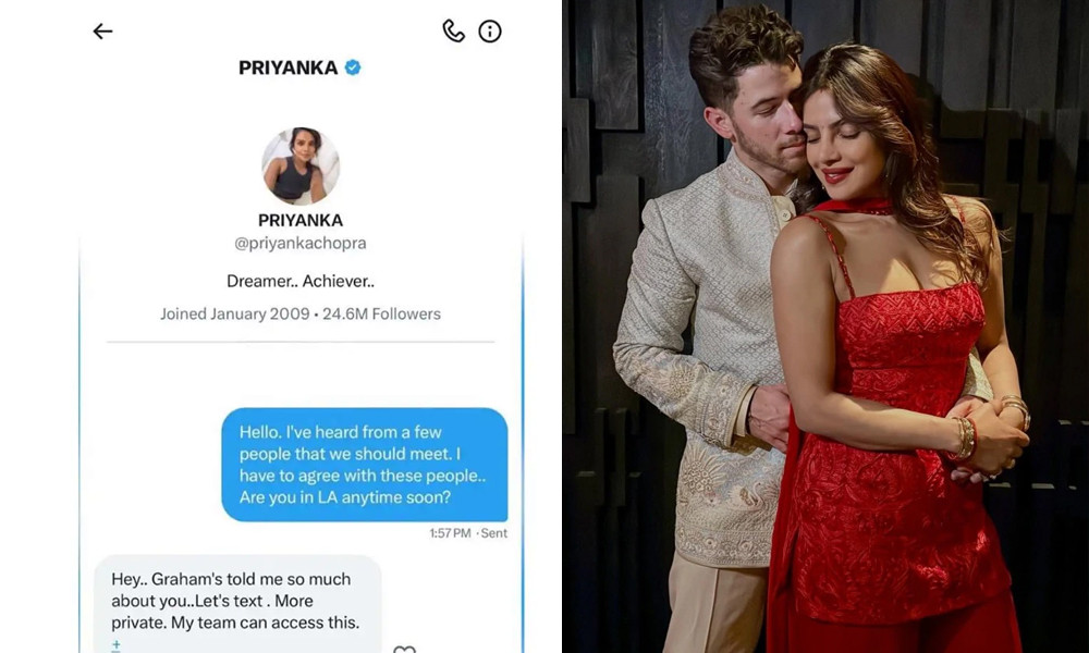 যে মেসেজ থেকে প্রেমের শুরু হয়েছিল প্রিয়াঙ্কা-নিকের