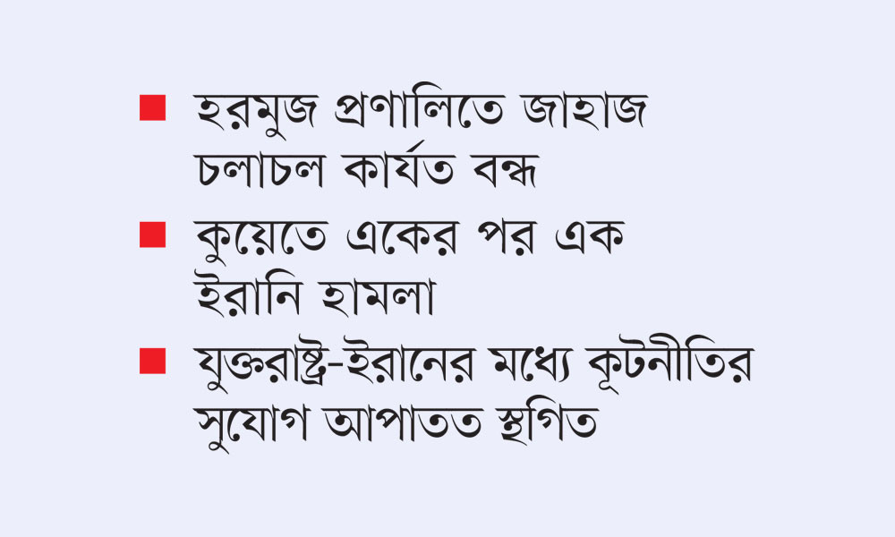 পাল্টাপাল্টি হামলা, দক্ষিণ ইরানকে বিচ্ছিন্ন করার লক্ষ্য মার্কিন বাহিনীর