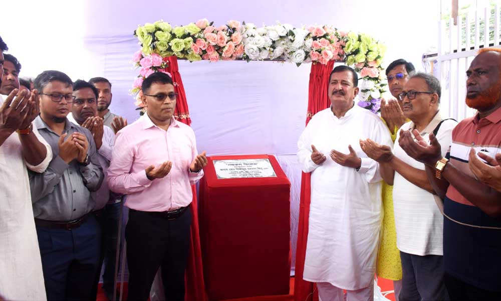রাজশাহীতে ‘নজরুল ভিলেজ’-এর ভিত্তিপ্রস্তর স্থাপন করলেন ভূমিমন্ত্রী