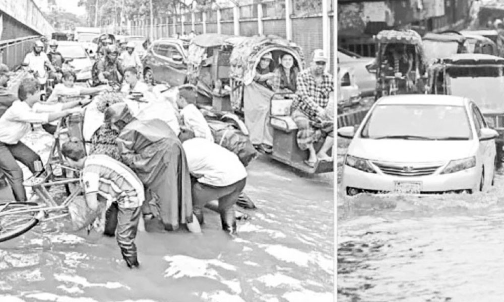 পলিথিন ও জলাবদ্ধতা