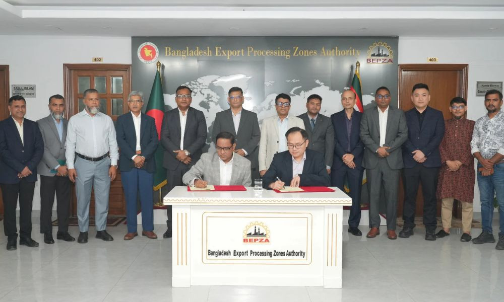 বেপজা অর্থনৈতিক অঞ্চলে ৩০ মিলিয়ন ডলার বিনিয়োগ করবে চীনের হুয়ারান টেক্স