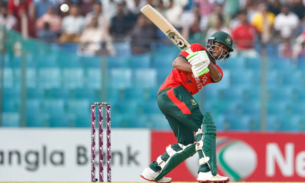 তানজিদের ব্যাটে ভর করে সিরিজ জয় বাংলাদেশের