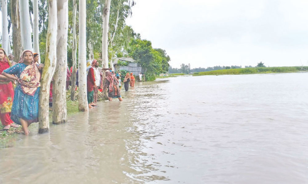 উত্তরের পাঁচ জেলাসহ আট জেলায় বন্যার শঙ্কা