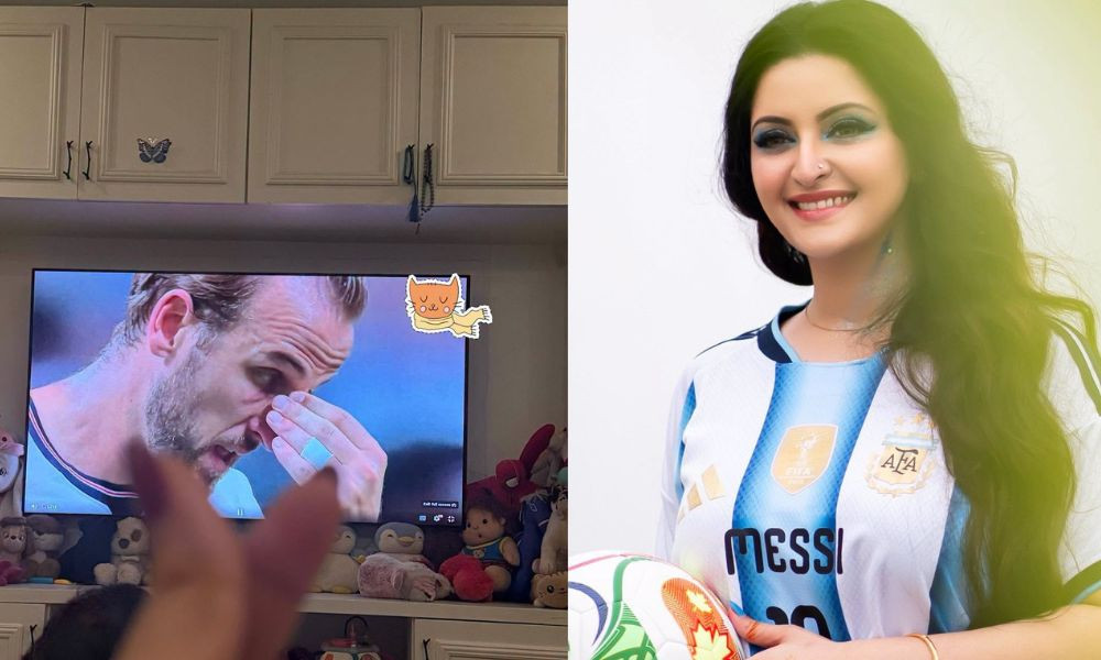 আর্জেন্টিনা হারতেই পরীমণির স্বস্তির পোস্ট