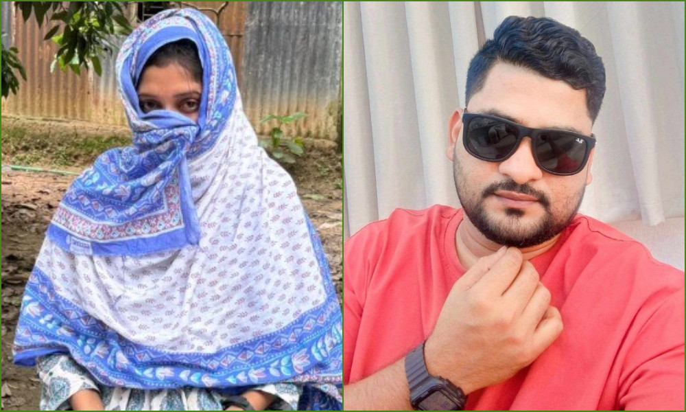 কুমিল্লায় প্রবাসী যুবকের বাড়িতে তরুণীর অনশন