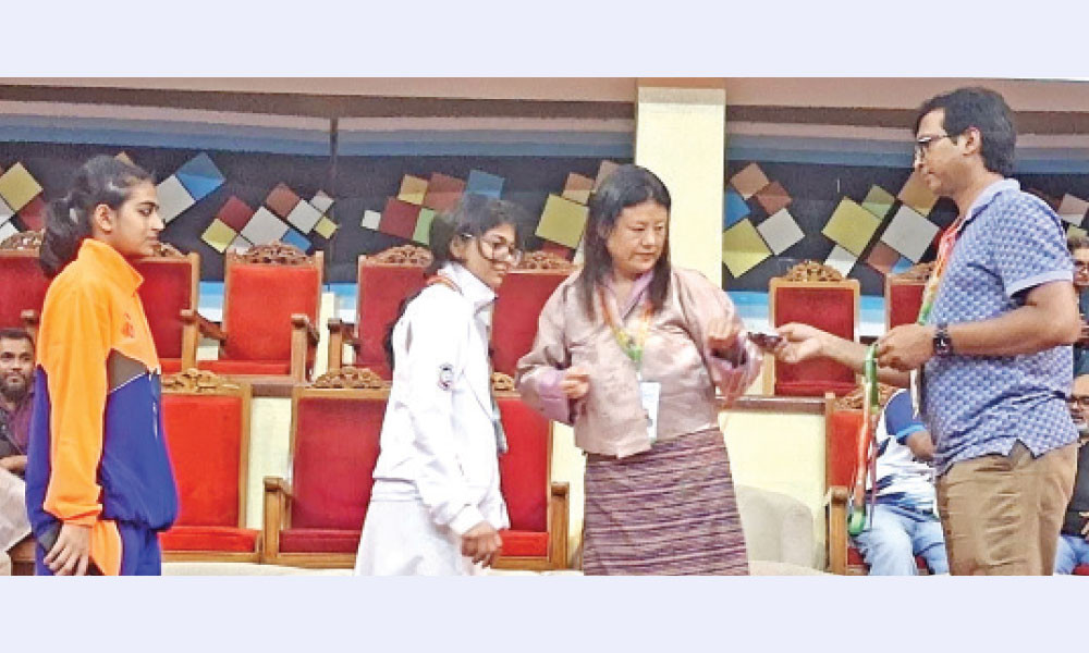 কারাতে চ্যাম্পিয়নশিপে সাউথ পয়েন্টের তাজরিয়ানের ব্রোঞ্জ