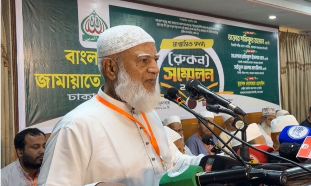 জামায়াত ফেরেশতার দল নয়, আমাদেরও ভুলত্রুটি হয় : শফিকুর রহমান