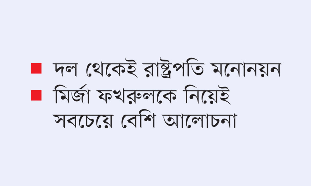 রাষ্ট্রপতি নির্বাচনে সাংবিধানিক পথেই এগোবে বিএনপি
