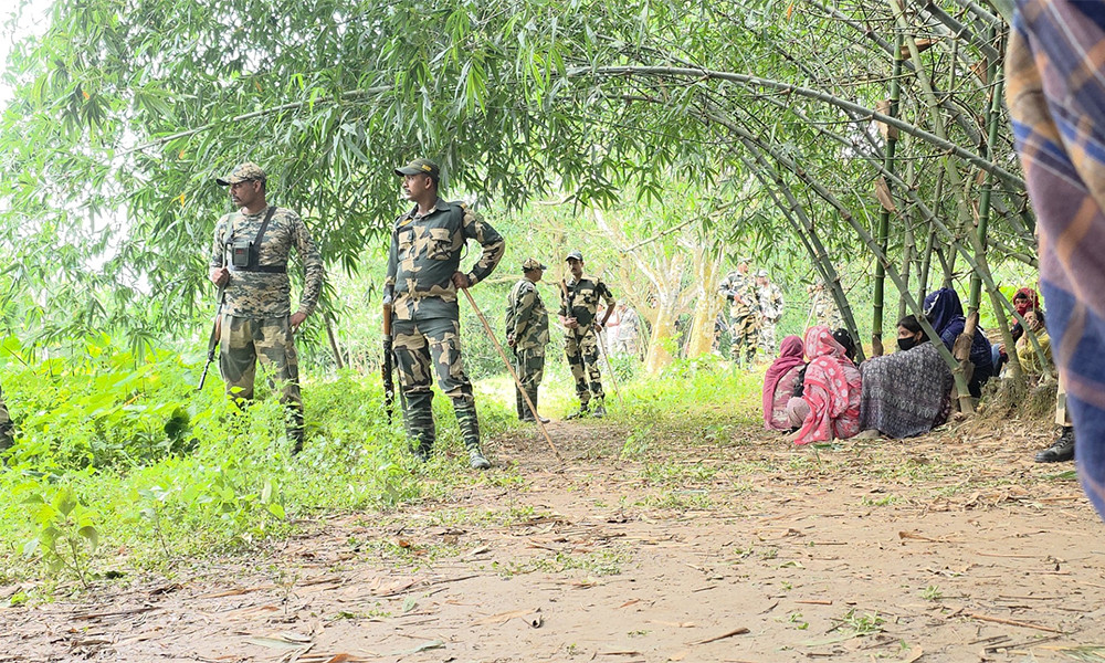 রাতের আঁধারে ৯ নারীকে বিএসএফের পুশ ইনের চেষ্টা, প্রতিহত করল বিজিবি
