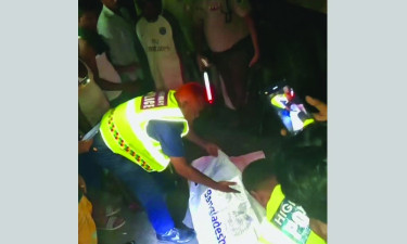 গঙ্গাচড়ায় ট্রাক-মোটরসাইকেল সংঘর্ষ, ঝরে গেল দুই প্রাণ
