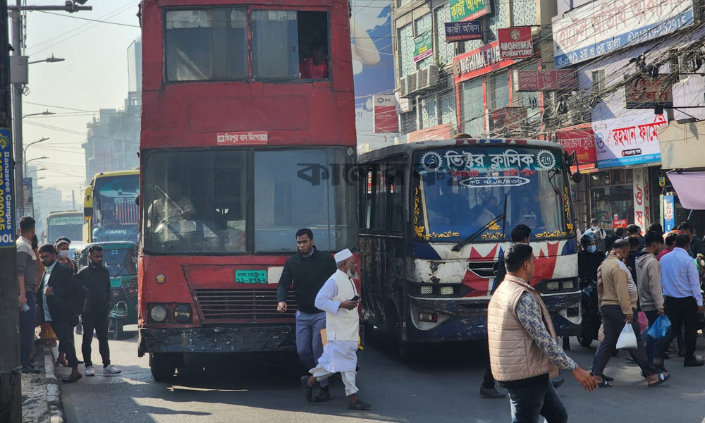 বাস চলাচলে আসতে যাচ্ছে বড় পরিবর্তন