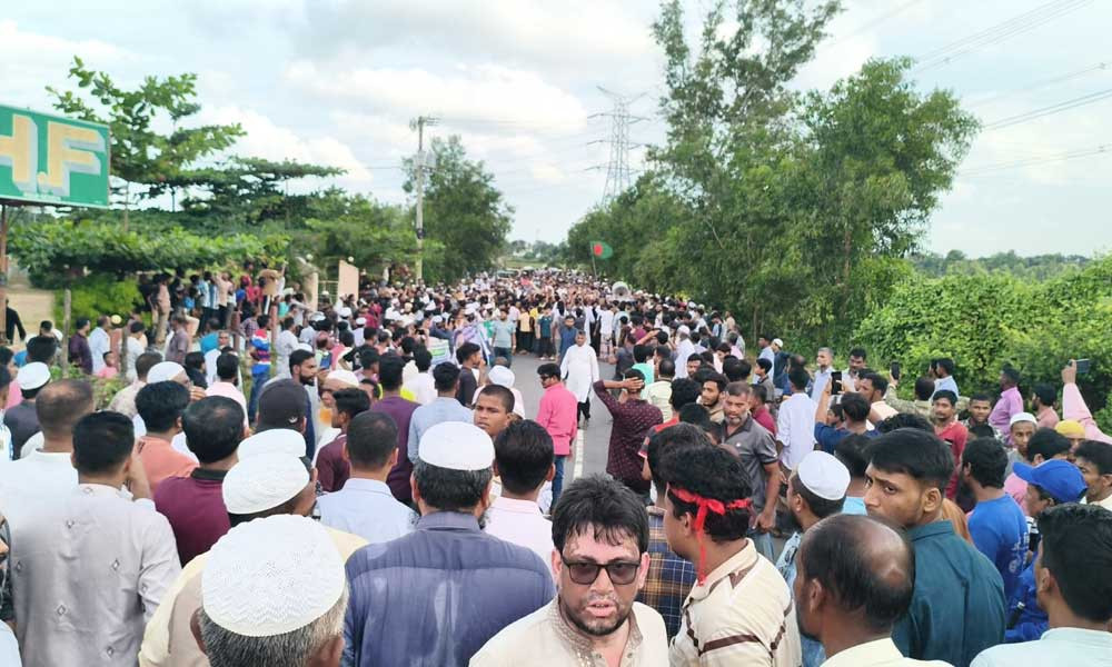 হরতাল প্রত্যাখ্যান করে ফটিকছড়ির ৩ ইউনিয়নের গণজমায়েত