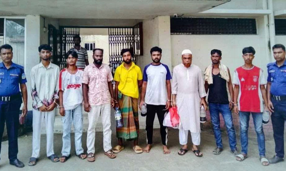 শেরপুরে নিষিদ্ধ ছাত্রলীগের ৭ নেতাকর্মী গ্রেপ্তার