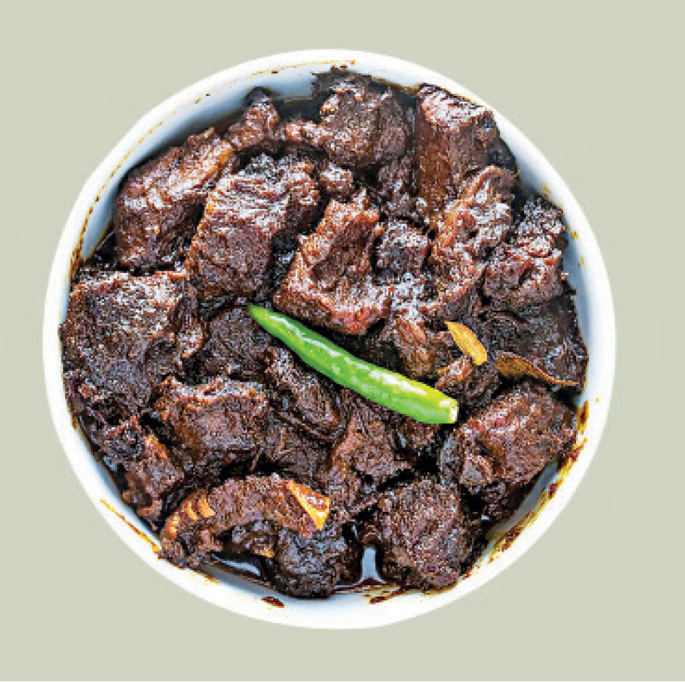 পাঁচতারা হোটেলের মাংসের পদ