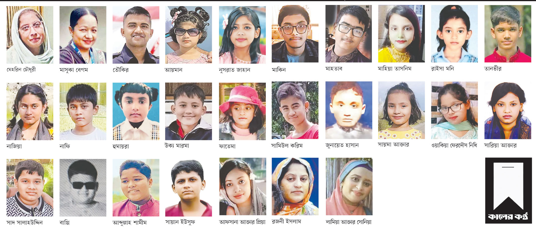 মাইলস্টোন ট্র্যাজেডি : অকালে ঝরা ফুল