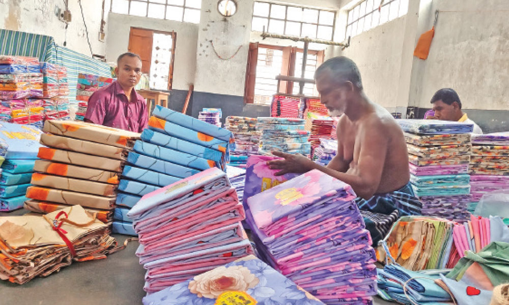 বুলবুল টেক্সটাইলের পণ্য যাচ্ছে বিশ্ববাজারে