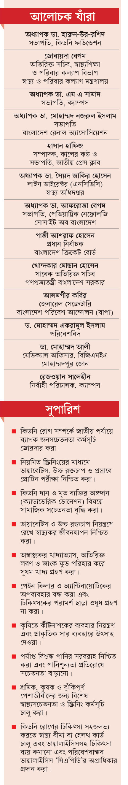 কিডনি রোগের নতুন হুমকি জলবায়ু পরিবর্তন