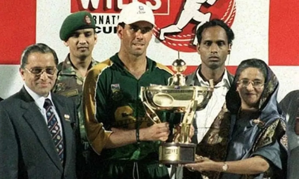 Cronje & Sheikh Hasina